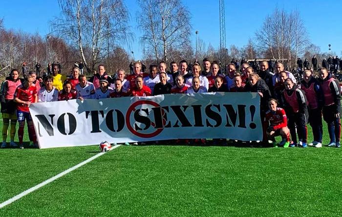 No To Sexism Banner