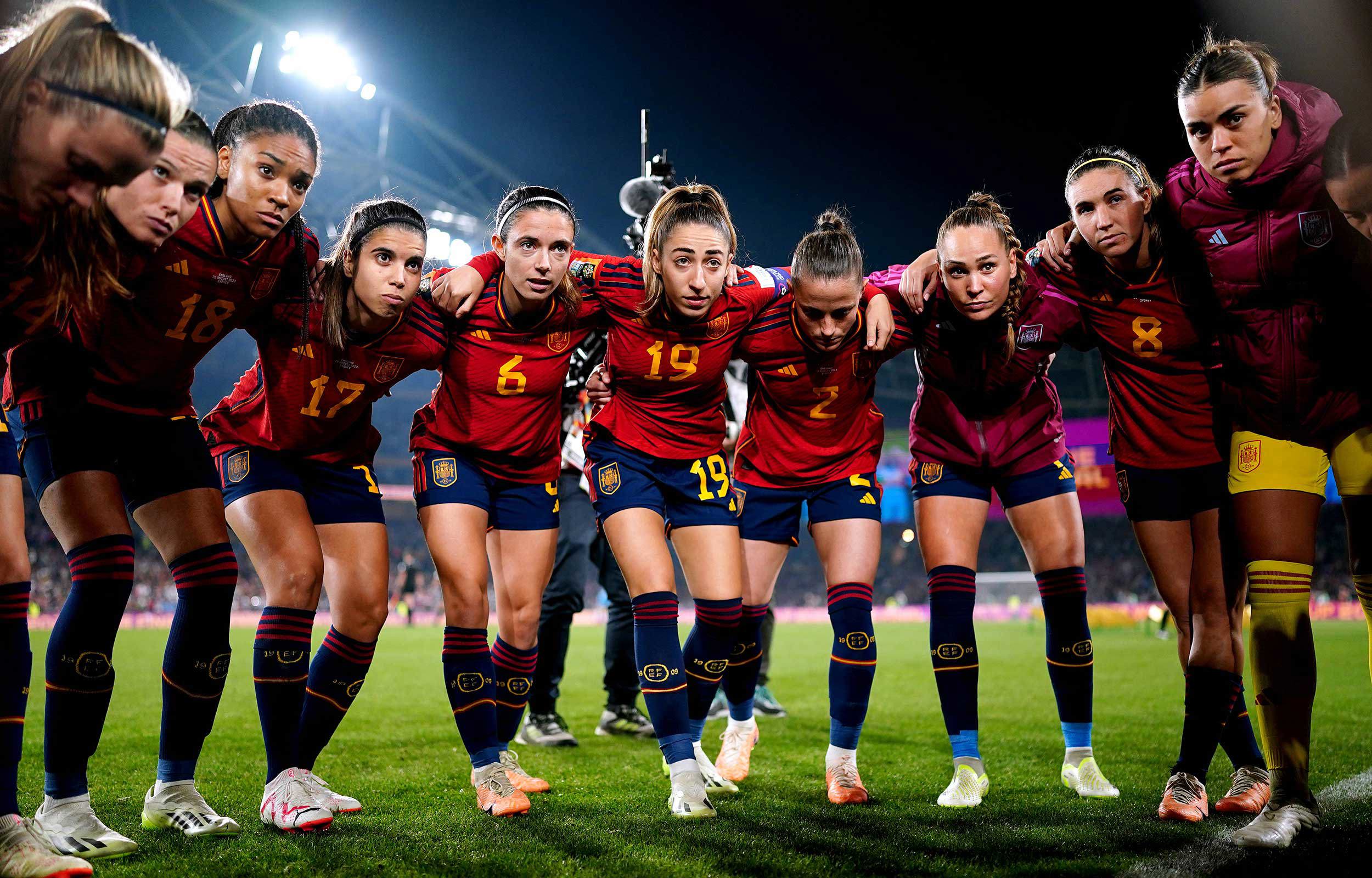 WWC Player Huddle